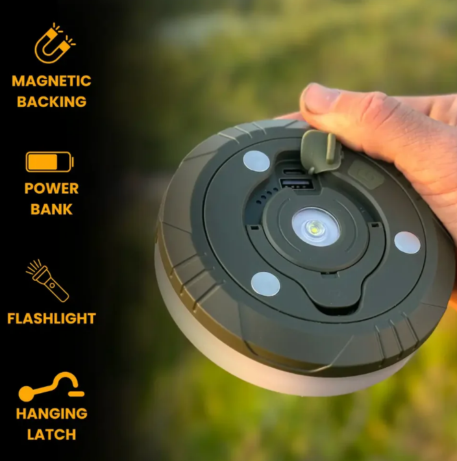 GlowMax™ 4-in-1 Camp Lamp