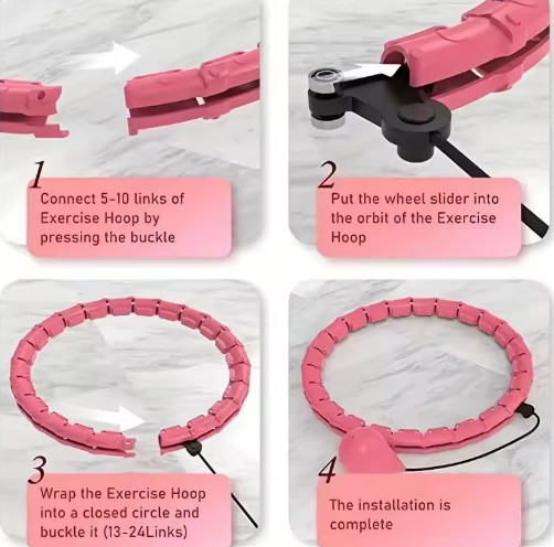 FlexFit™ Adjustable Weighted Hula-Hoop