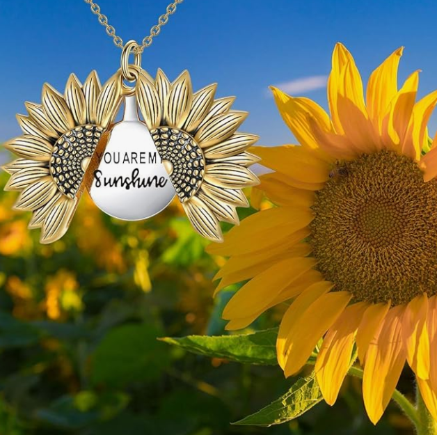 Sunshine Sunflower Necklace