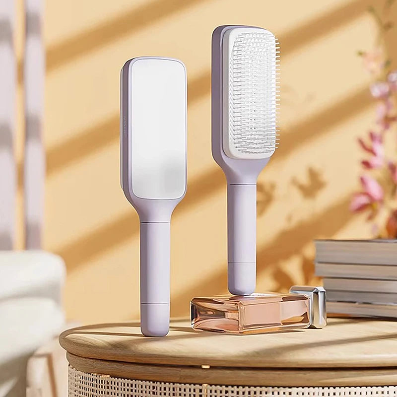 GlamBrush™ Self-Cleaning Hairbrush: Effortless Hair Care