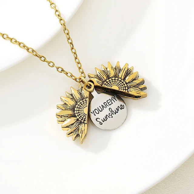 Sunshine Sunflower Necklace