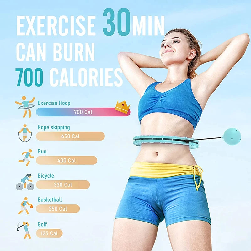 FlexFit™ Adjustable Weighted Hula-Hoop