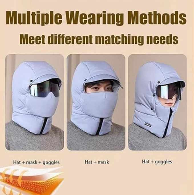 4-in-1 Full Cover Windproof Balaclava Mask