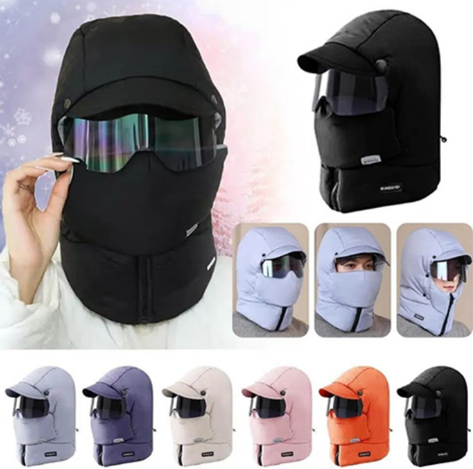 4-in-1 Full Cover Windproof Balaclava Mask