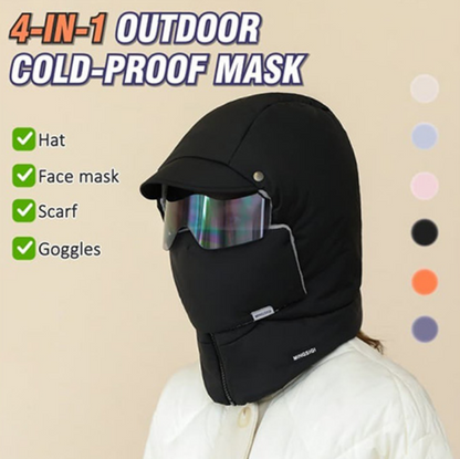 4-in-1 Full Cover Windproof Balaclava Mask