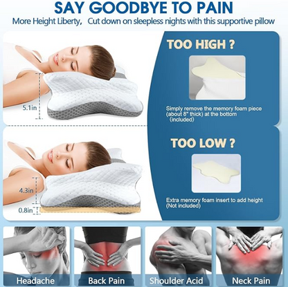 NeckEase™ Ergonomic Pillow