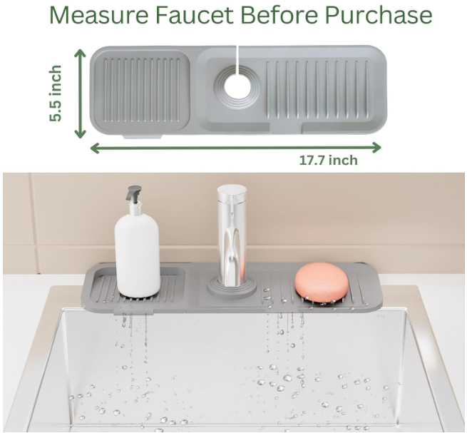 SplashGuard™ Draining Mat