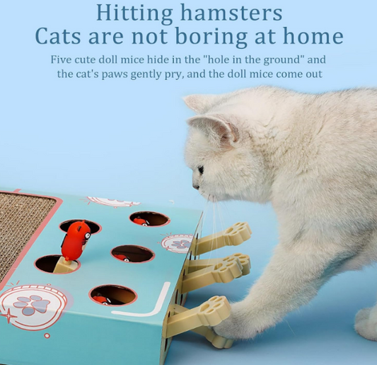 KittyPounce™ Interactive Whack-A-Mole Toy