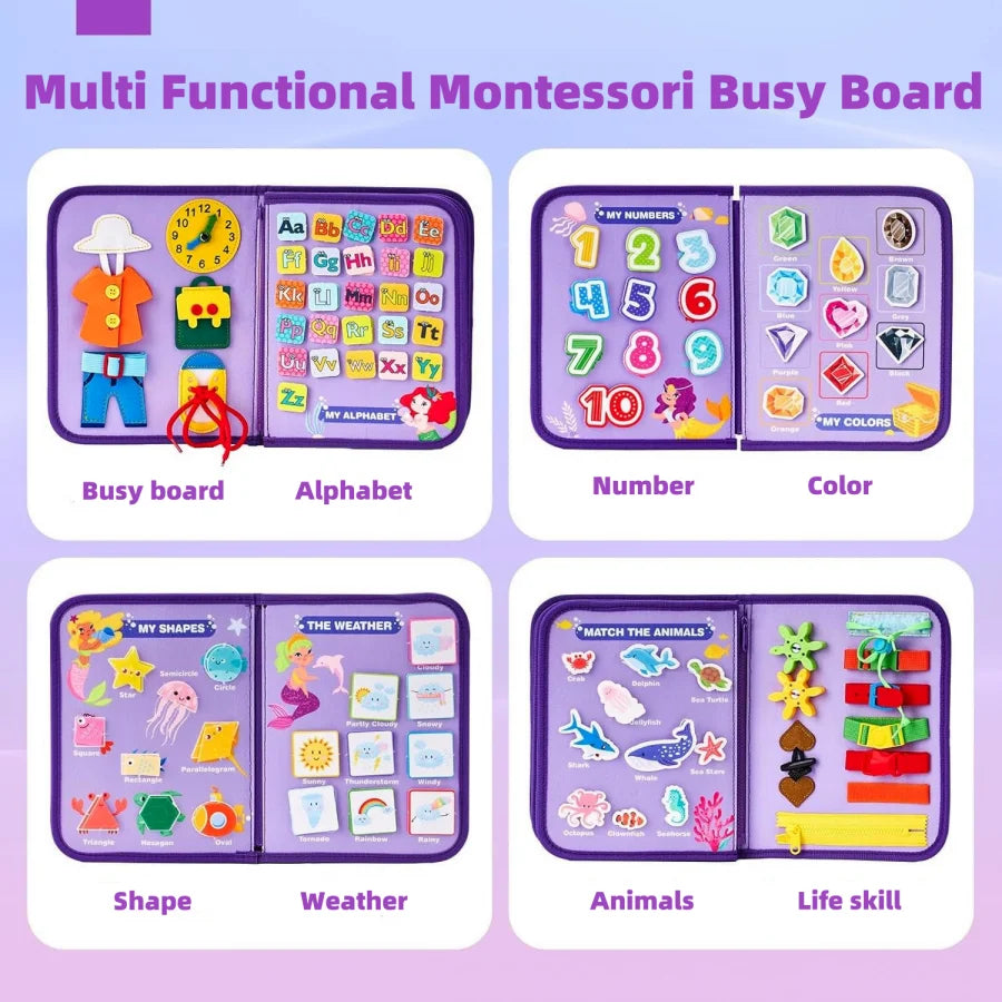 Montessori Magic Busy Board