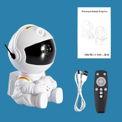 Astronaut Galaxy Night Light Projector