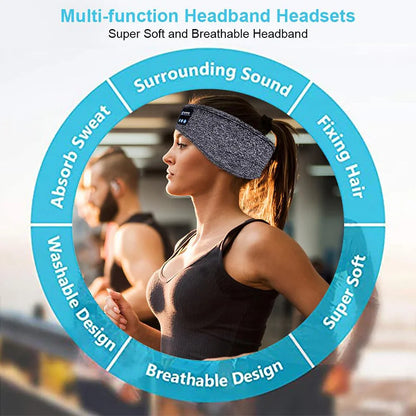 Sports & Sleep Bluetooth Headband