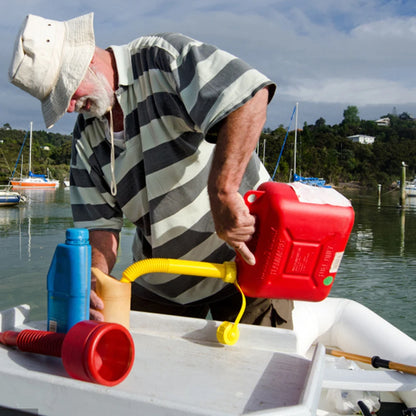 No-Spill Gas Can Nozzles