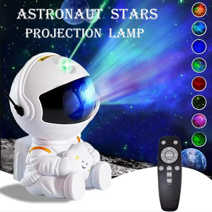 Astronaut Galaxy Night Light Projector