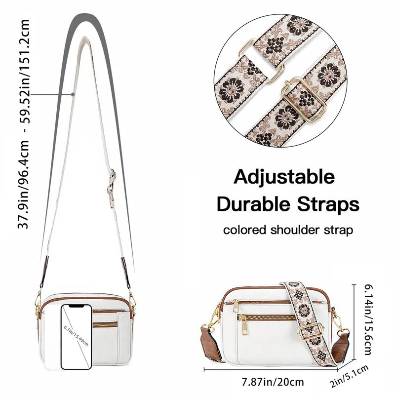 Trendy Vegan Crossbody Purse