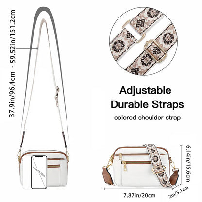 Trendy Vegan Crossbody Purse