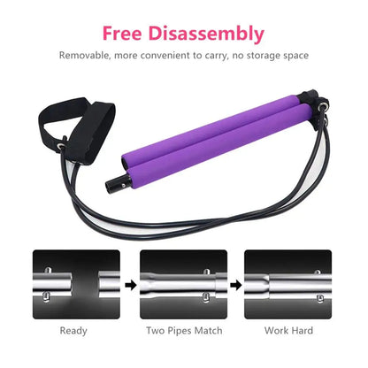 Portable Pilates Bar Kit