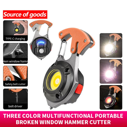 VersaKey™ 7-in-1 Keychain: Light, Lighter, and Multi-Tools
