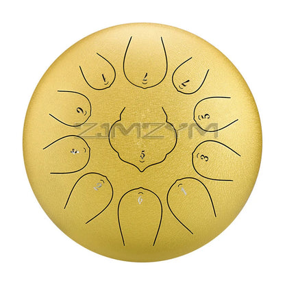 12" Steel Harmony Tongue Drum