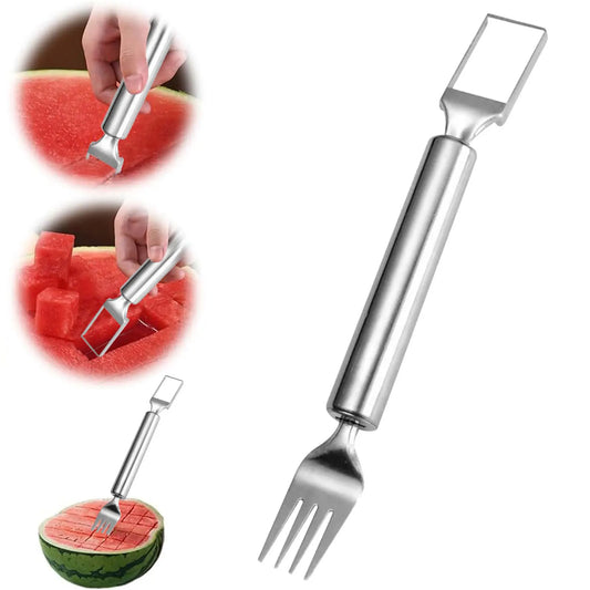 Watermelon Cube Slicer & Fork