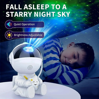 Astronaut Galaxy Night Light Projector