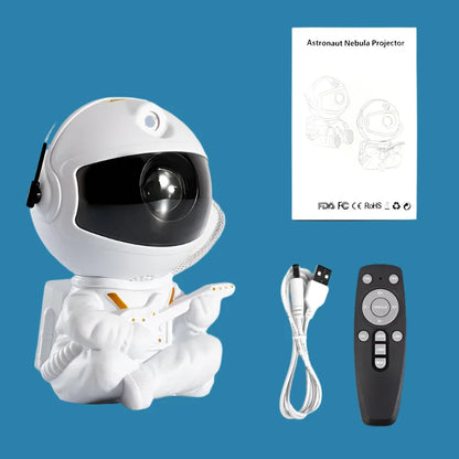 Astronaut Galaxy Night Light Projector