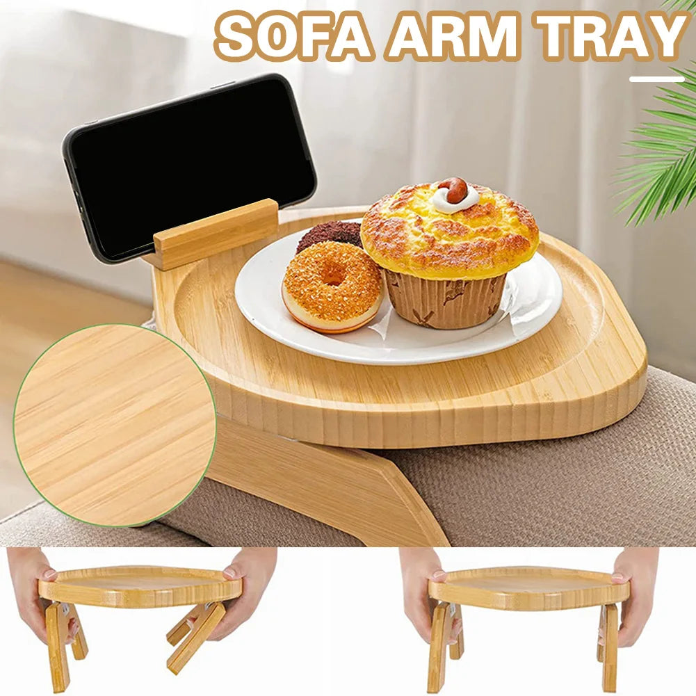 Sofa Arm Snug-Fit Tray