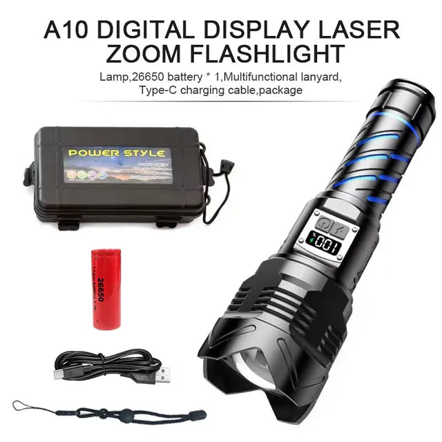 ZoomPro Tactical Flashlight